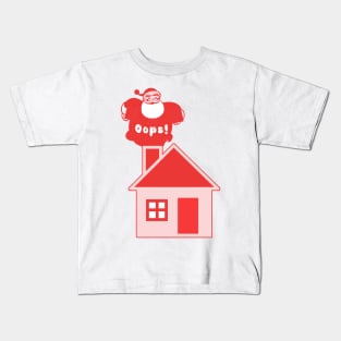 Fat Santa Oops Kids T-Shirt